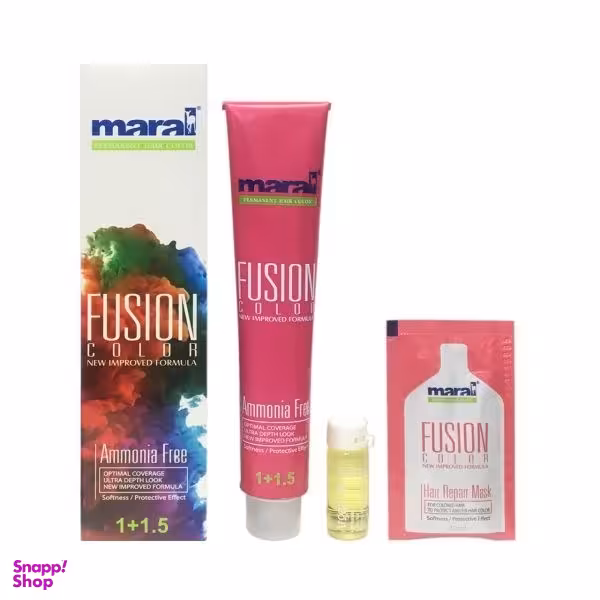 رنگ مو بدون آمونیاک مارال (Maral) مدل Fusion Color شماره 6.00 رنگ بلوند تیره اکسترا حجم 100 میلی لیتر