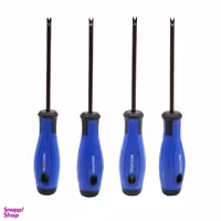 پیچ گوشتی هیتون مدل چاکدار کد YP-4PCS مجموعه 4 عددی
