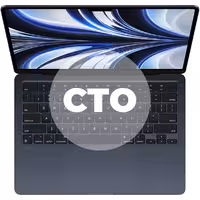 مک بوک ایر 13.6 اینچ M2 کاستوم پردازنده 8core - 8core حافظه رم 16 گیگابایت هارد 2 ترابایت میدنایت - Hiapple.ir