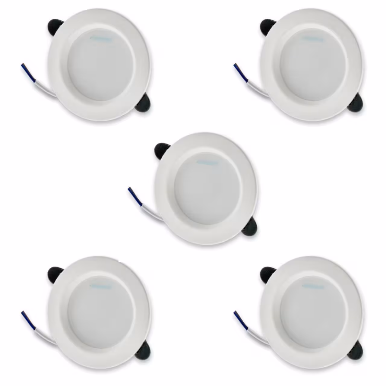 پنل توکار 5 وات نمانور مدل تابا مجموعه 5 عددی