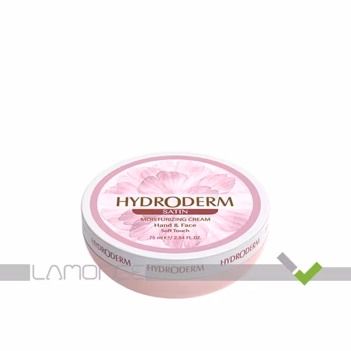 کرم مرطوب کننده دست و صورت هیدرودرم مدل Satin حجم 75 میلی لیتر