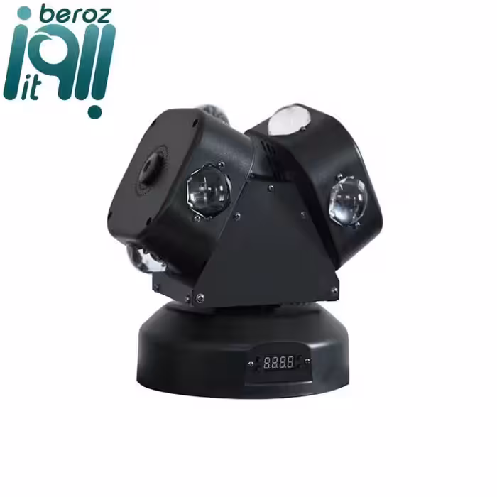 رقص نور مدل 2Arm Super beacon wheel «اورجینال – ارسال 1 ساعت»