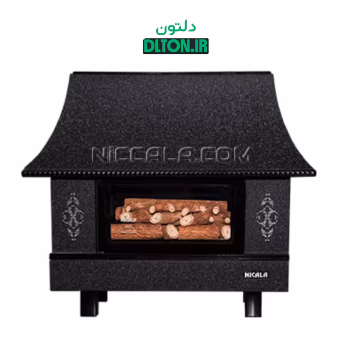 بخاری گازی شومینه ای نیک کالا 25000 مدل ثمین MC25