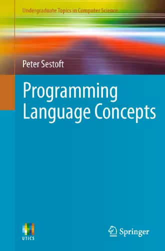 خرید و دانلود نسخه کامل کتاب Programming Language Concepts