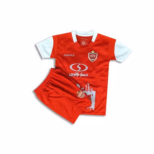 پیراهن و شورت اول بچه گانه پرسپولیس
