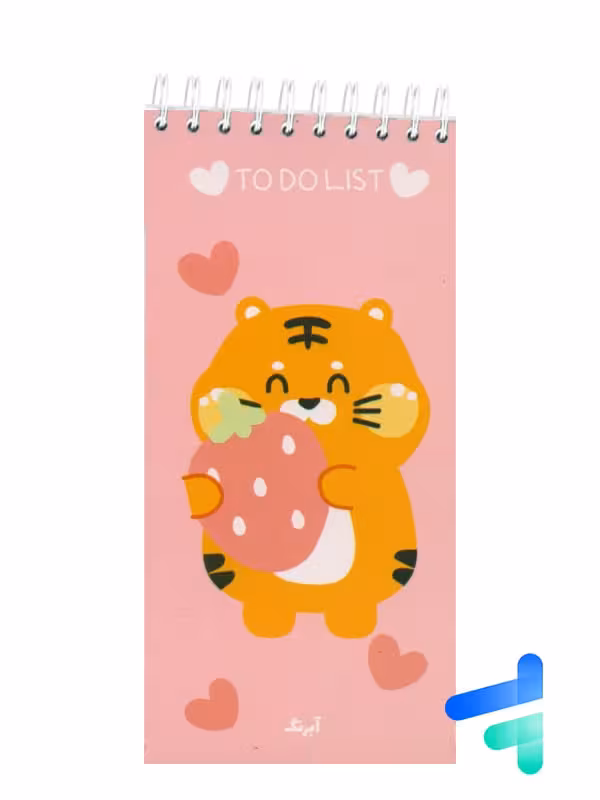 دفتر to do list طرح حیوانات کد 651415