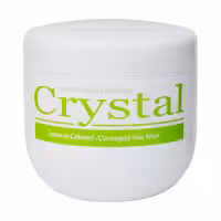 ماسک مو تثبیت کننده رنگ بدون آبکشی کریستال مناسب موهای خشک آسیب دیده 500 میلی لیتر