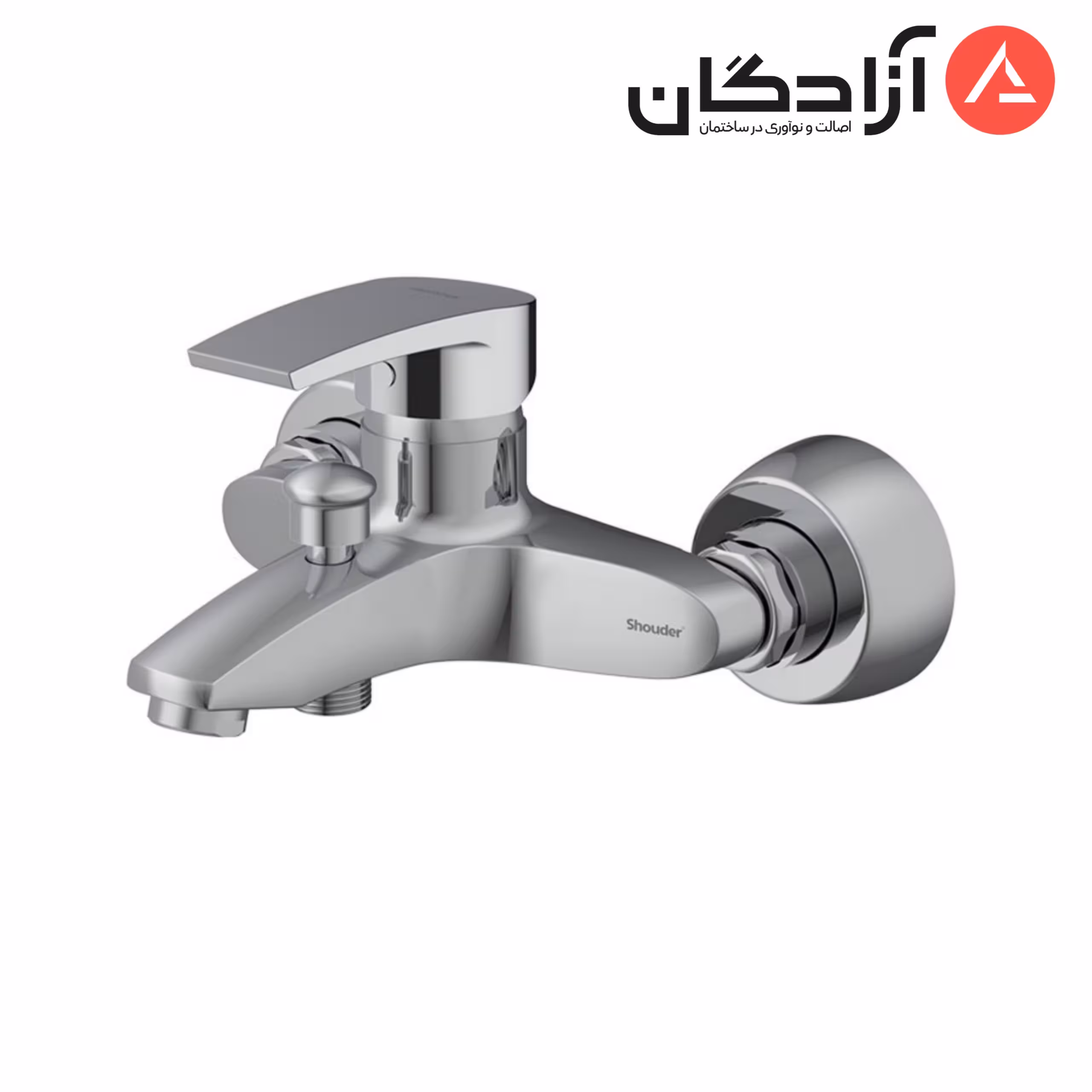 شیر حمام شودر مدل پلاس