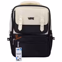 قیت و خرید  کوله پشتی دو رنگ تک زیپ  کد 4008 VEFS