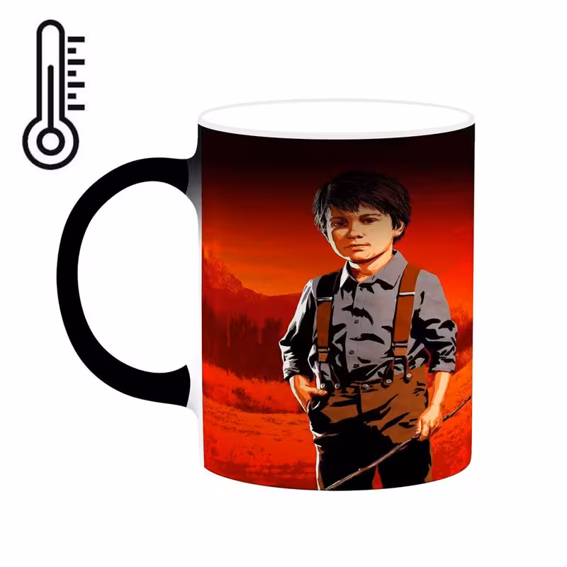 ماگ حرارتی   بازی رد دد Red Dead Redemption II کد mgh30055