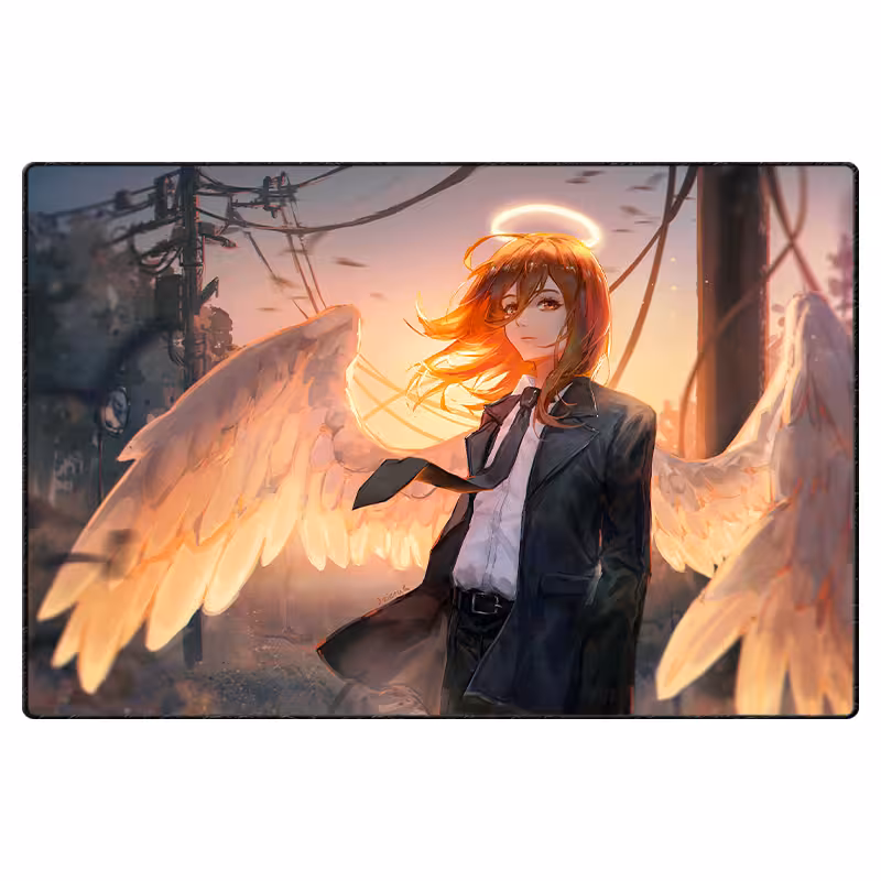 ماوس پد گیمینگ طرح Angel Devil