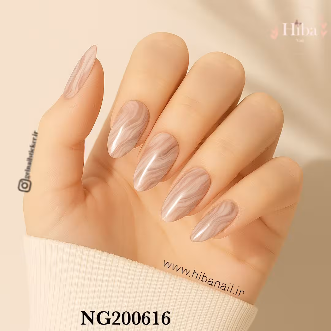 استیکر ژله ای کاشت ناخن (نیل رپ)_کد NG200616