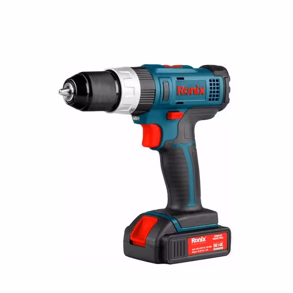 کیت دریل شارژی چکشی رونیکس لیتیوم 14.4 ولت مدل 8614K