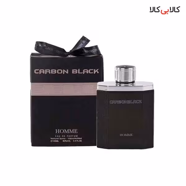 ادکلن فراگرنس ورد کربن بلک Fragrance World Carbon Black مردانه حجم 100 میلی لیتر