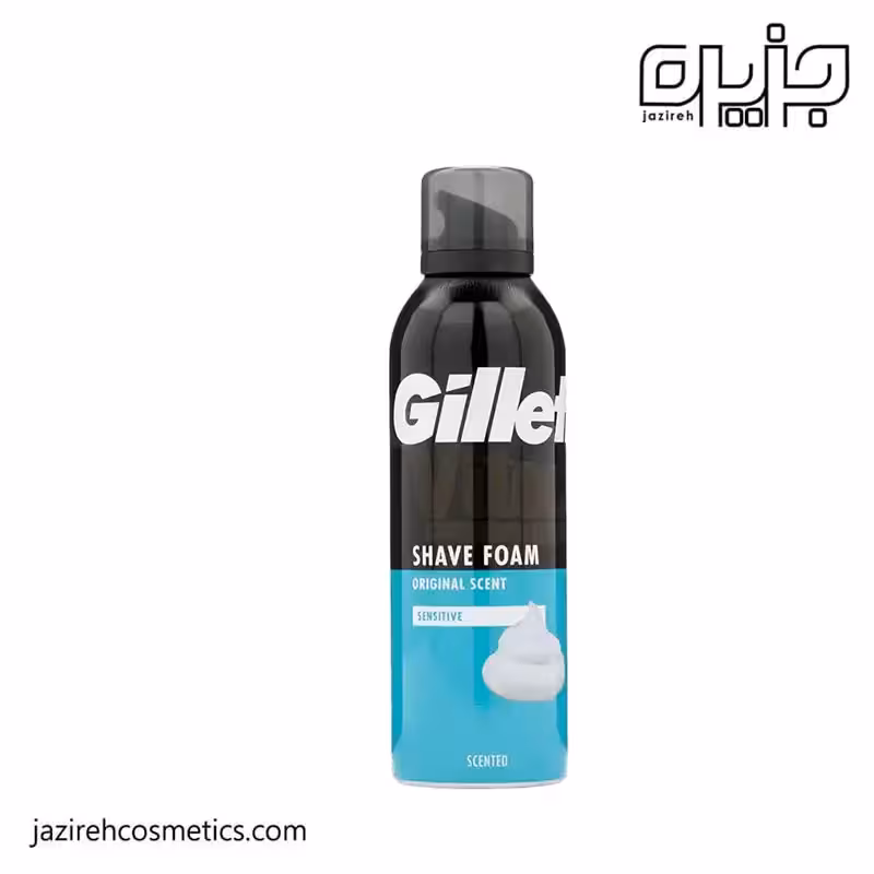 فوم ريش ژيلت sensitive