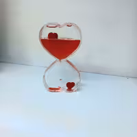 ساعت شنی روغنی طرح قلب