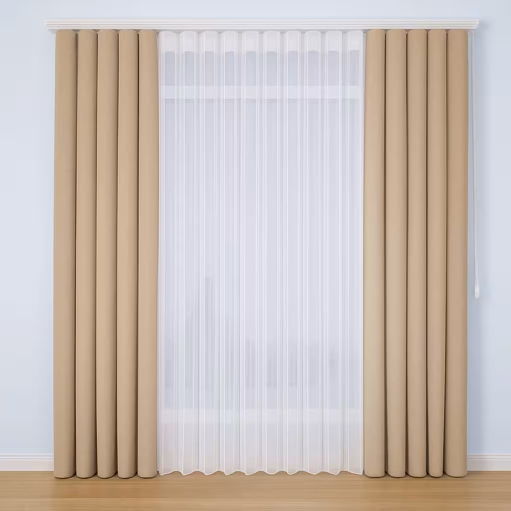 پرده ورتیکال خاکی