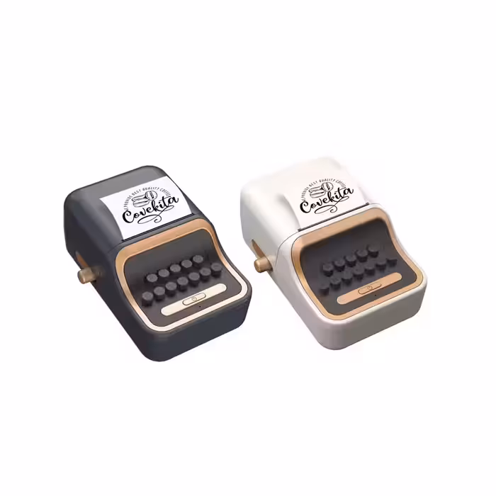 مینی پرینتر لیبل زن مدل WP9520 طرح ماشین تایپ