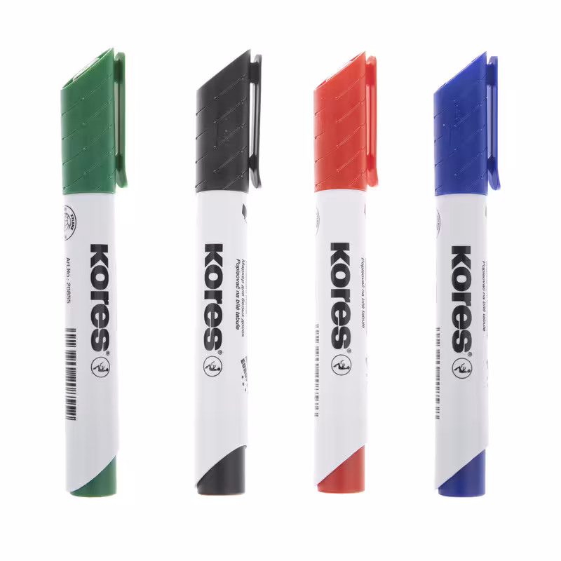 ماژیک وایت برد 4 رنگ کورس مدل K Marker | چاوه