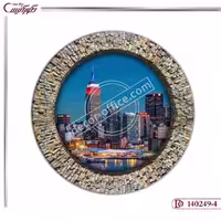 تابلو دایره منظره شهری C249-4