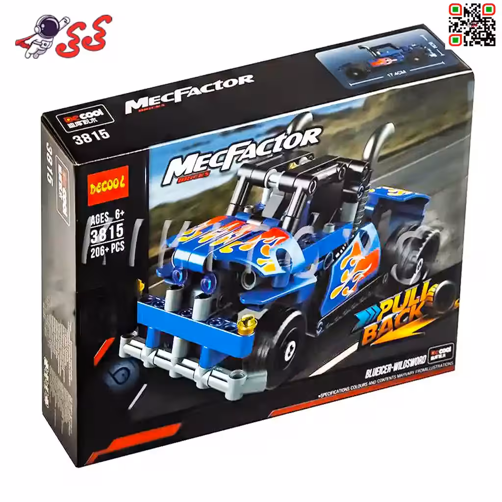 لگو کامیون تکنیکال عقب کش برند دکول DECOOL3815