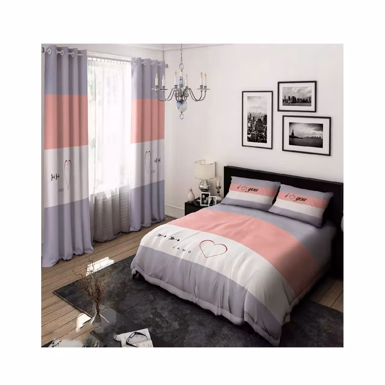 روتختی با کیفیت سه بعدی 6 تیکه کد BD1105