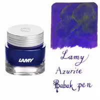 جوهر خودنویس لامی 30 میل کریستالی آزوریت LAMY T53 crystal ink azurite 360