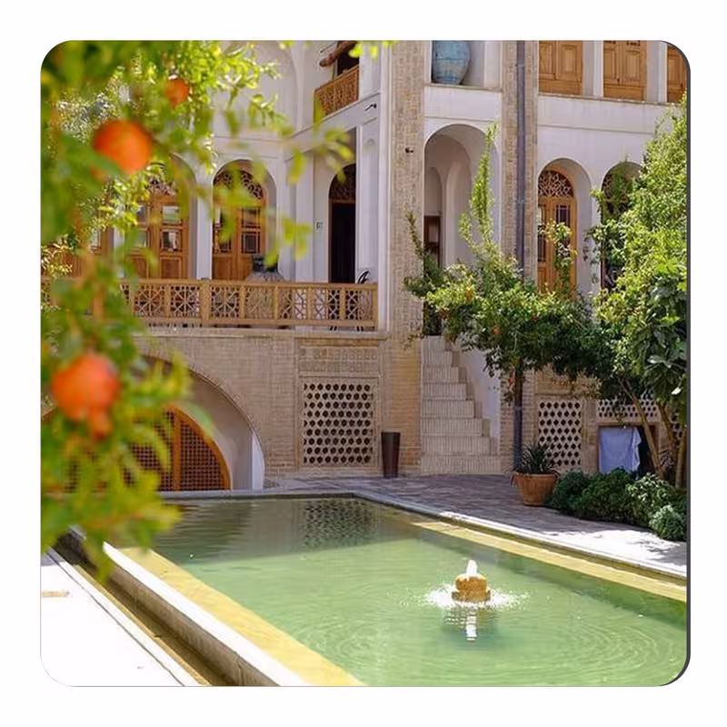 مگنت طرح خانه سنتی ایرانی کد wmg2678