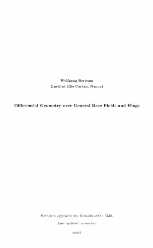 خرید و دانلود نسخه کامل کتاب Differential Geometry, Lie Groups and Symmetric Spaces over General Base Fields and Rings