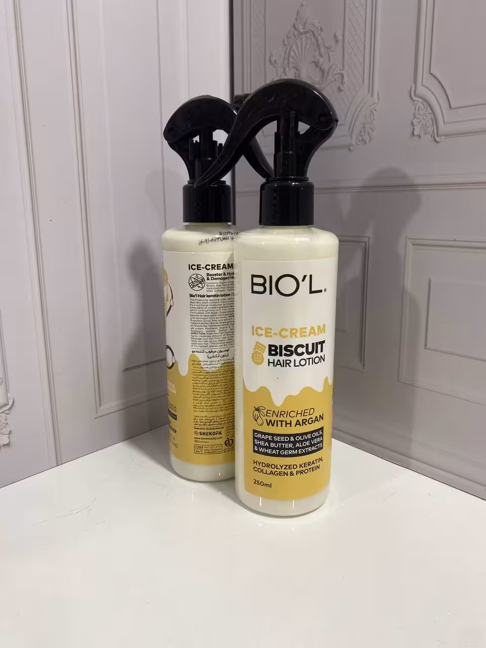 بستنی مو 250 میل بیسکوییتی بیول (مرطوب کننده مو)