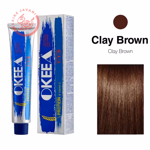 رنگ مو اکیا (Clay Brown) 100 میل