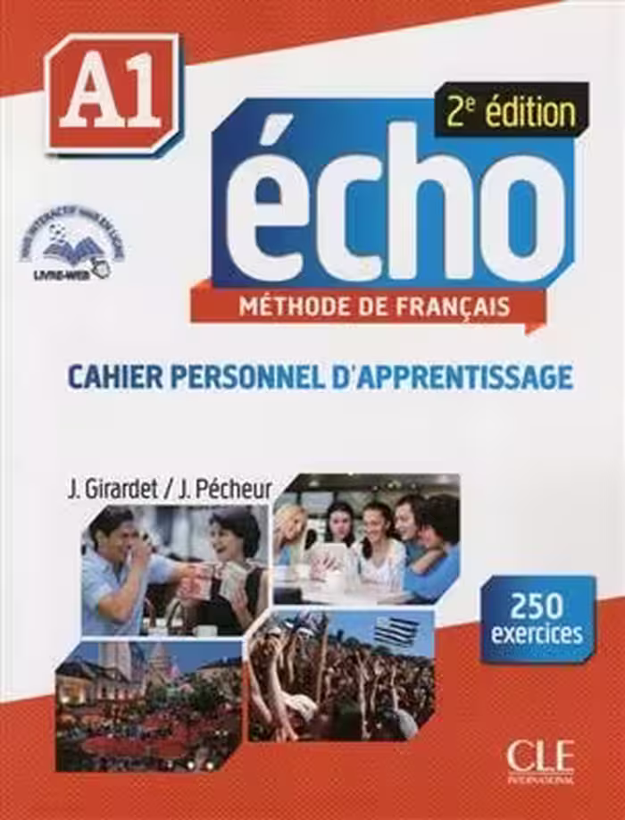 کتاب فرانسوی اکو Echo – Niveau A1- 2eme edition