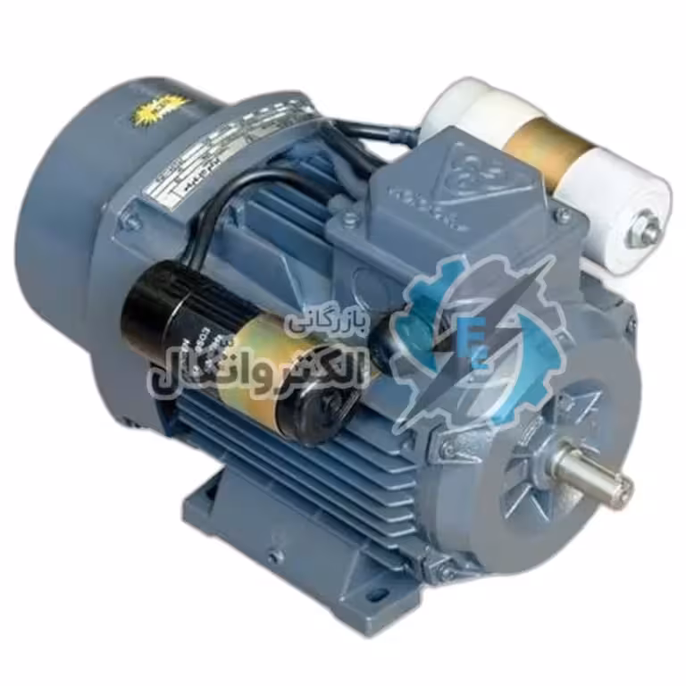 الکتروموتور تک فاز موتوژن 1500 دور 0.75 کیلووات 1 اسب