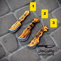 چاقو مخفی زنجان استاد اسدی در 3 طرح