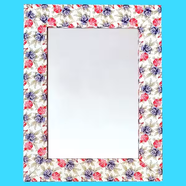 آینه رومیزی نوین قاب مدل flower