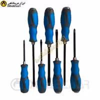 پیچ گوشتی چکش خور کیفی 7 پارچه جادری JADERY