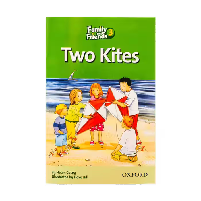 کتاب داستان کوتاه سطح 3 کودکان Two kites Family Readers