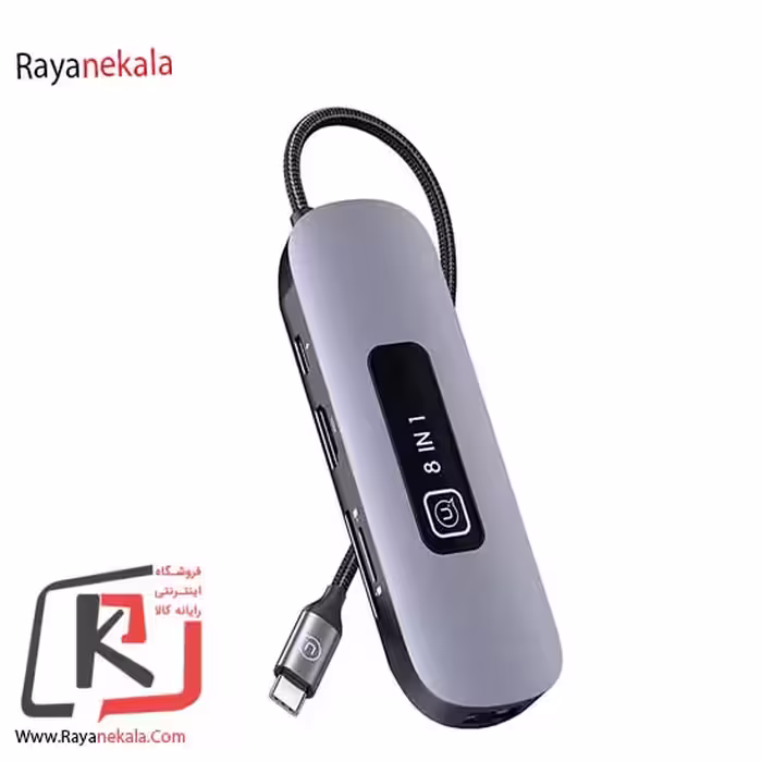 هاب تایپ سی 8 پورت یوسمز US-SJ643