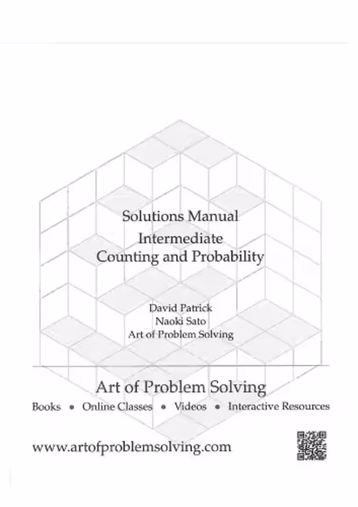 خرید و دانلود نسخه کامل کتاب Intermediate Counting and Probability (Solution Manual)