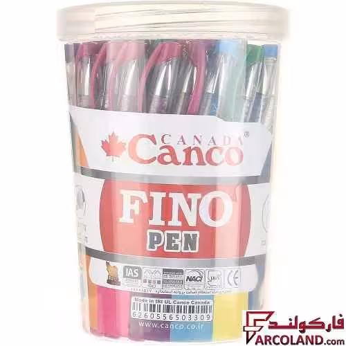 خودکار 8 رنگ 1 میلی متری کنکو مدل Fino Pen بسته 50 عددی