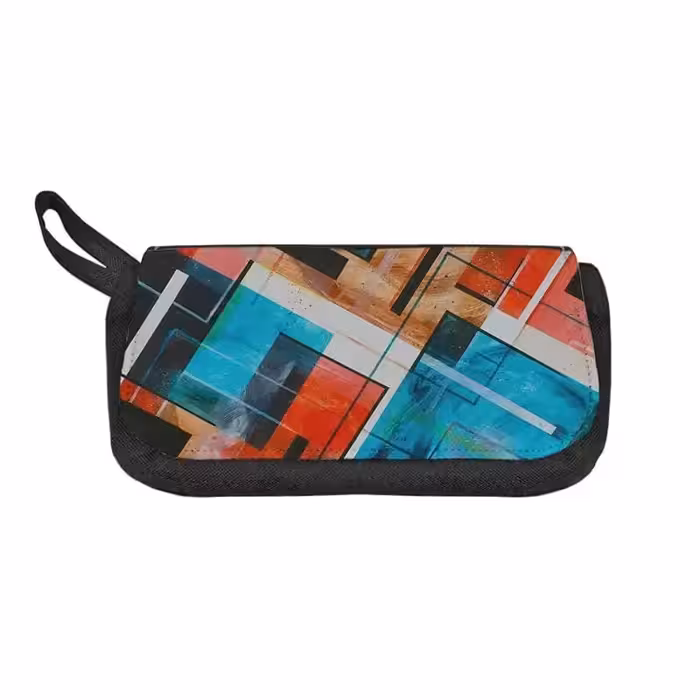 خرید و قیمت جامدادی طرح خطوط رنگی کد 6602