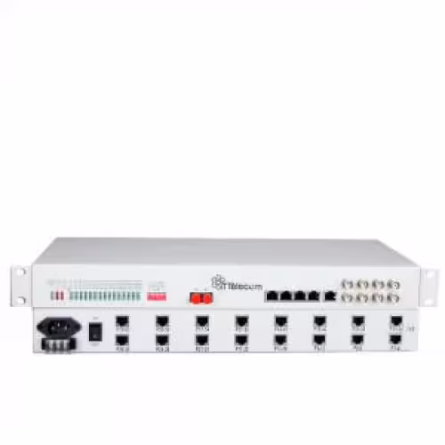 دستگاه انتقال 60 خط تلفن بر روی فیبر نوری به همراه ۴ ایوان و ۴ شبکه ITT-MU4115