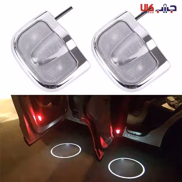 ولکام لایت لوگو درب ماشین روکار چسبدار