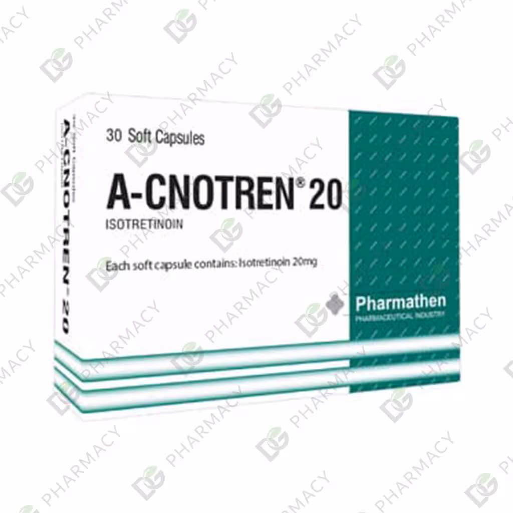 کپسول آکنوترن 20 دیجی فارماسی