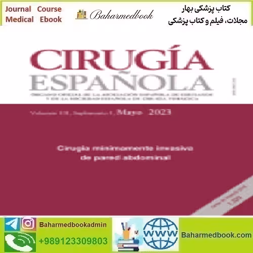 Cirugía Española Volume 101 Supplement 1 2023 TR