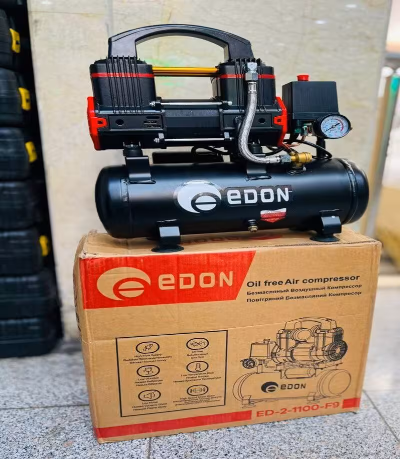 کمپرسور باد 10 لیتری ادون سایلنت edon مدل ED-2-1100-F9