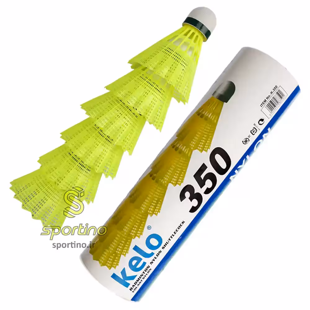 توپ بدمینتون kelo مدل 350 بسته 6 عددی