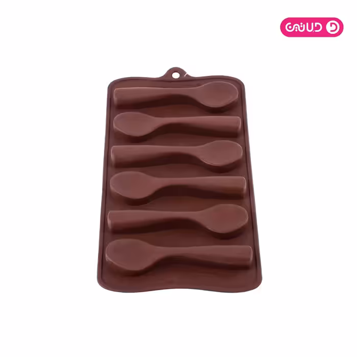 قالب سیلیکونی ممتاز شکلات قاشق 6 عددی