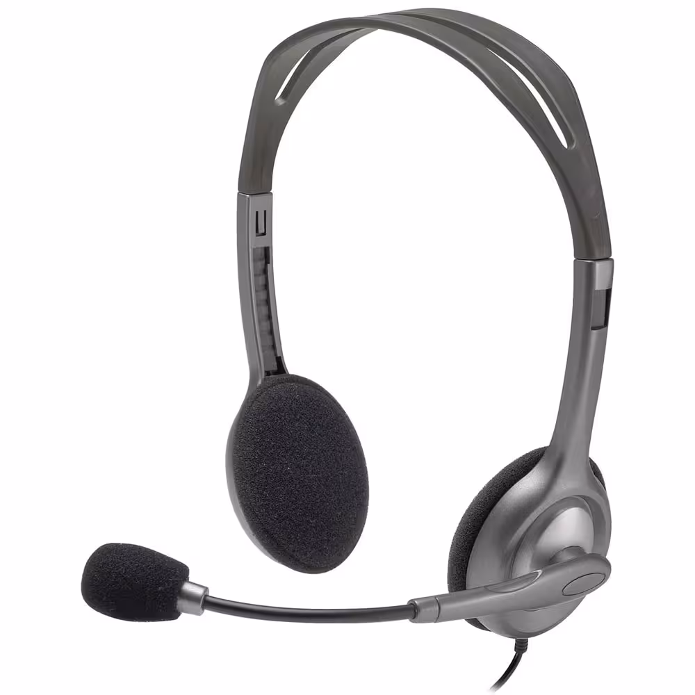 هدست سیم دار لاجیتک مدل LOGITECH H110