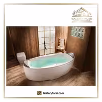 جکوزی تک نفره بیضی پرشین استاندارد مدل پارمیس تیپ1 سایز 57*90*190
